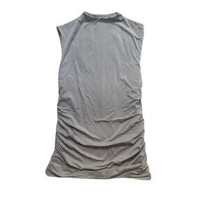 Abercrombie & Fitch Gray Sleeveless Blouse